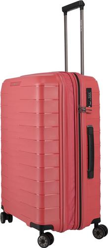Travelite Mooby 4 Wiel Trolley M Expandable Red
