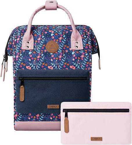 CABAIA vrije tijd rugzak rugzak met laptopvak Adventurer All Over Backpack 18L Honfleur kleurrijke