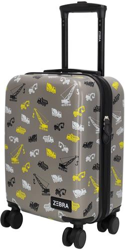 Zebra Trends Avonturier Koffer - Grijs