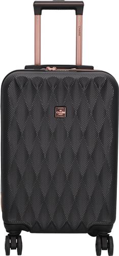 Charm London Honey Travel Handbagage Koffer - 55 cm - 34 liter - Zwart