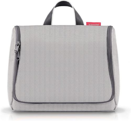 Reisenthel Toiletbag XL Toilettas Ophangen - 4L - Herringbone Grey Lichtgrijs