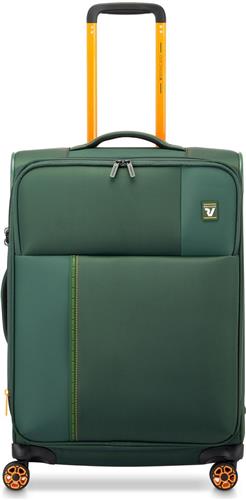 Roncato Move Soft Medium Trolley Expandable 64 cm Camo Green