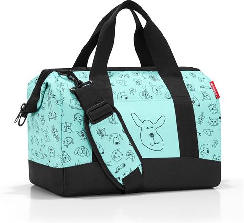 Reisenthel Allrounder M kids Reistas - Kind - Polyester - 18L - Cats&Dogs Mint