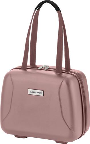 CarryOn Skyhopper Beautycase 13 Ltr - Make-up Koffer - Luxe Toilettas - Met Cijferslot - Maat: 33,5 x 28 x 18 - Roze
