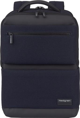 Hedgren Vrije tijd rugzak Rugzak met laptopvak Drive Backpack 2 Compartments 14,1'' RFID Elegant Blue Donkerblauw