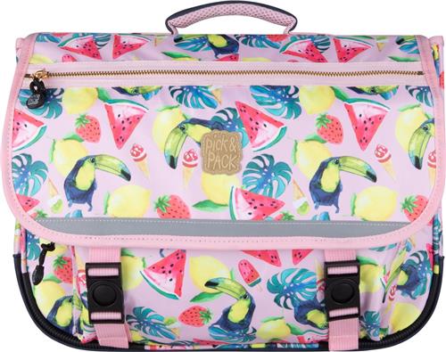 Pick & Pack Tropisch Fruit - Schooltas - Zachtroze - School Rugzak