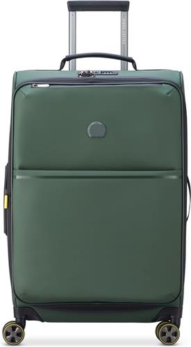 Delsey Turenne Soft - 68 cm Vergrootbare Reiskoffer - Groen