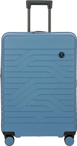BRIC'S Ulisse Trolley 71 cm / 90 - 100 L Expandable L Grey Blue Blauw