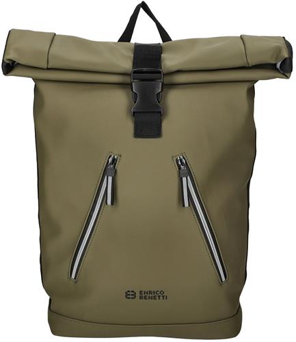 Enrico Benetti Bergen Laptop Rugzak 17 Olijf