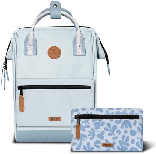 CABAIA vrije tijd rugzak rugzak met laptopvak Adventurer Sporty Backpack 18L Paros Lichtblauw