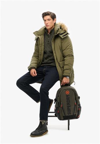 Superdry Tarp Embroidered Backpack Green