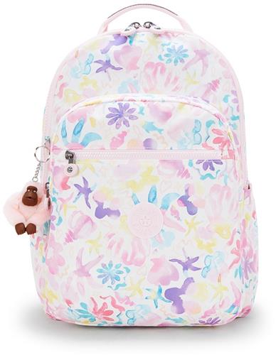 Kipling Seoul Lap 15 Rugzak Aqua Sea