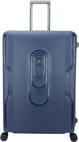 Decent Harde koffer / Trolley / Reiskoffer - 77 cm (Extra Large) - OnTour - Blauw