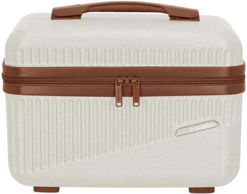 Travelite Bali Beautycase White / Cognac