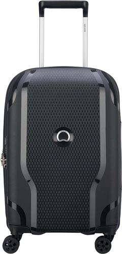 Delsey Clavel 4 Wheel Handbagage Trolley Expandable 55/35 cm Black