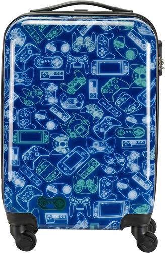 Princess Traveller Kids collection - Handbagagekoffer - Game controllers - Koffer met 4 zwenkwielen - Reiskoffer met Telescopische handgreep