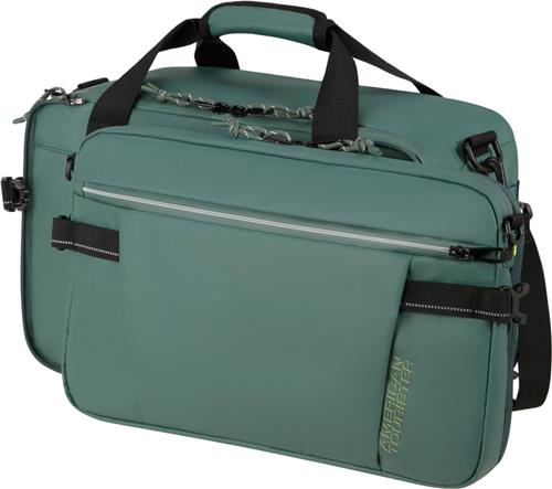 American Tourister Laptoptas - Upventure 3-way boarding bag met laptoptas - Dark Forest - 24 l