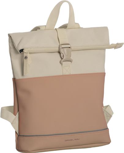 Daniel Ray Allentown Rolltop Laptop Rugzak Waterproof - Oudroze / Beige
