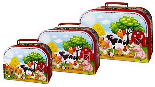 Simply for Kids Kofferset - Boerderij - 3dlg.