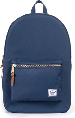 Settlement - Navy / Rugzak - schooltas - laptoptas / met 15" Laptopvak - 23L opbergruimte / Beperkte Levenslange Garantie / Blauw