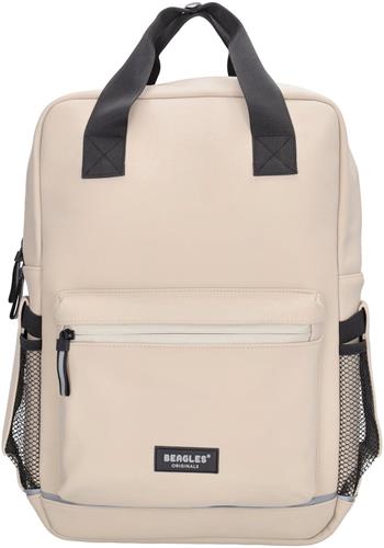 Beagles Originals Waterproof Originals Rugzak 15,6 inch - Laptoprugtas - Anti diestal - Waterafstotend - Lichttaupe