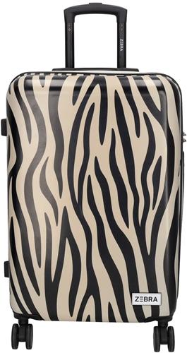Zebra Trends Travel Koffer - Reizen - Bagage - TSA - Slot - Hardcase - M - Zebra