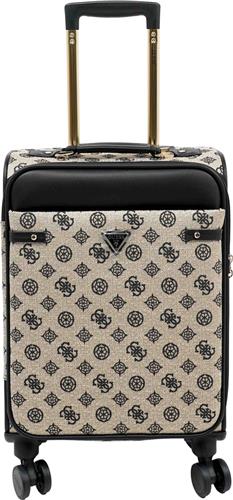 Guess Beyza 18inch Dames Reiskoffer/Handbagage - Black Logo