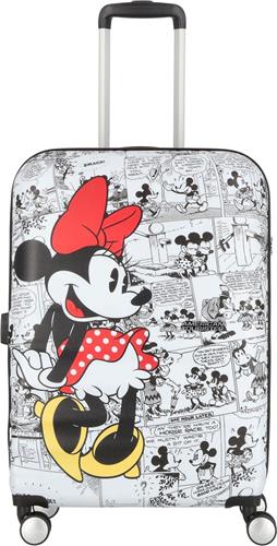 American Tourister Reiskoffer - Wavebreaker Disney spinner (4 wielen) 67/24 - Mickey comics White - 64 l