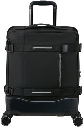 American Tourister Trolley Urban Track Spinner TSA Asphalt Black Zwart 55cm