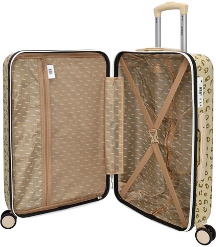 Zebra Trends Travel Koffer - Reizen - Bagage - TSA - Slot - Hardcase - M - Goud
