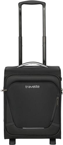 travelite Trolley Jetpack Wings 2 Cabin Black Zwart 40cm