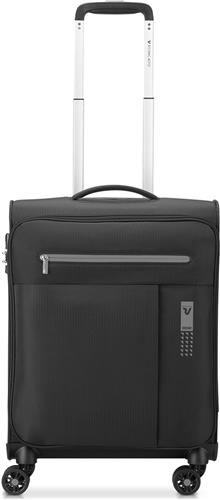 Roncato Lite Soft 4 Wheel Cabin Trolley nero fumo