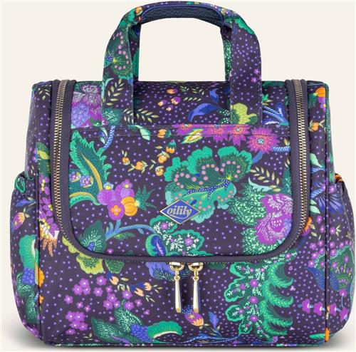 Oilily - Cathy Travel Kit With Hook - Blauw - One size