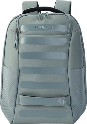 Hedgren Vrije tijd rugzak Rugzak met laptopvak Hcmby Comby 2 Comp Backpack 15,6" + RFID Grey - Green Blauwgrijs