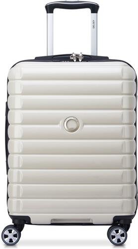 DELSEY PARIS Shadow 5.0 4DR Cabin Trolley Slim Line 55 Ivory Crème