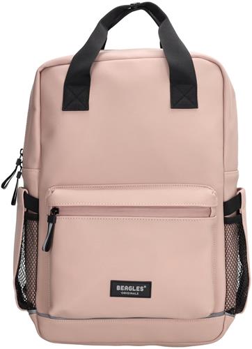 Beagles Originals Waterproof Originals Rugzak 15,6 inch - Laptoprugtas - Anti diestal - Waterafstotend - Lichtroze