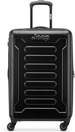 Delsey - Jeep JH004C - 68 cm Vergrootbare Reiskoffer - Zwart