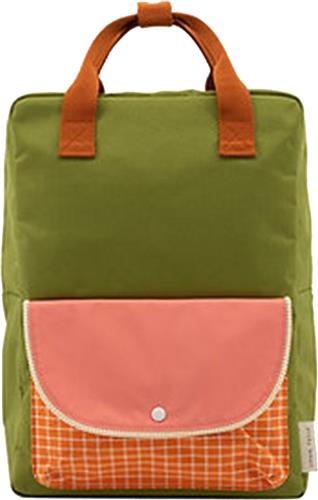 Sticky Lemon Backpack/Boekentas Farmhouse L - Envelope - Sprout Green