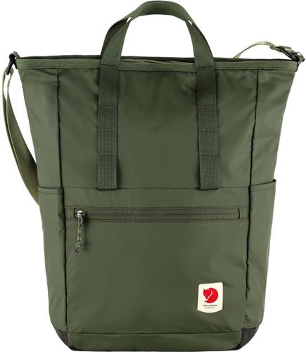 Fjällräven Schoudertas Rugzak High Coast Totepack 23L Mountain Green Donkergroen