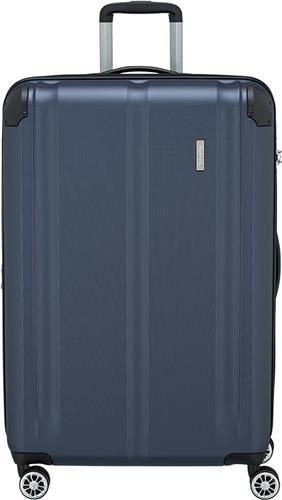 Travelite Harde Koffer / Trolley / Reiskoffer - 77 cm (Extra Large) - City - Blauw