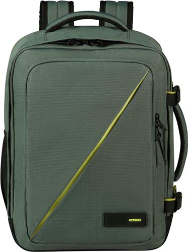 American Tourister Rugzak Reistas met laptopvak Take2Cabin Casual Backpack 26,5L Dark Forest Donkergroen