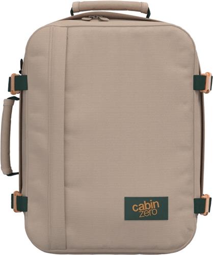 CabinZero Handbagage Reistas / Rugzak Combi - 28 Liter - Beige
