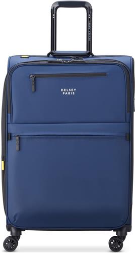 DELSEY PARIS Maubert 2.0 4 Double Rolls Expandable Trolley 69 Marine Blue Donkerblauw 71cm