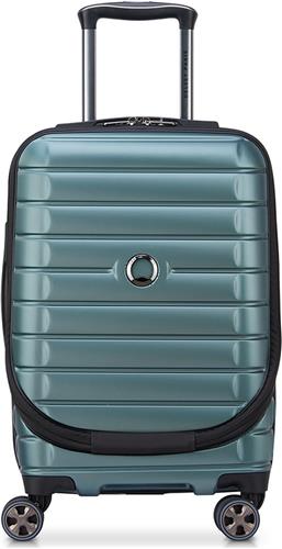 Delsey Shadow 5.0 Exp Cabin Laptop Front Pocket Hard 55/35 cm Green