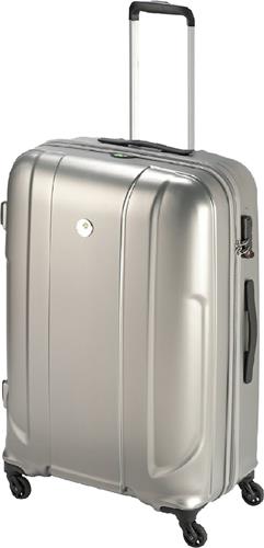Princess Traveller Sumatra - rPET - Reiskoffer- Zilver - TSA slot - 66cm (M)