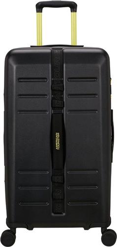American Tourister Trolley Trailon Trunk 73 / 27 TSA Black Zwart