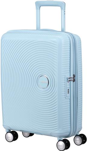 American Tourister Reiskoffer - Soundbox spinner 55/20 TSA uitbreidbaar - Pastel Blue - 2,6 kg