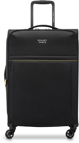 Delsey Brochant 3 - 67 cm Vergrootbare Reiskoffer - 60L - Black