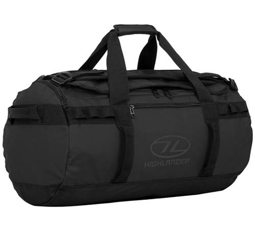 Highlander sporttas Storm Kitbag - 45 liter - Heavy Duty - Zwart