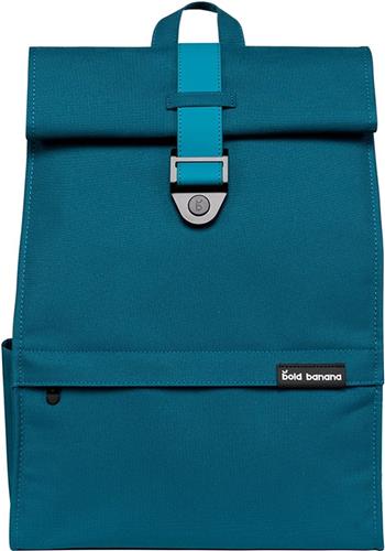 Bold Banana laptoprugzak / Rugtas / Schooltas - 15.6 inch - Roll Top - Petrol